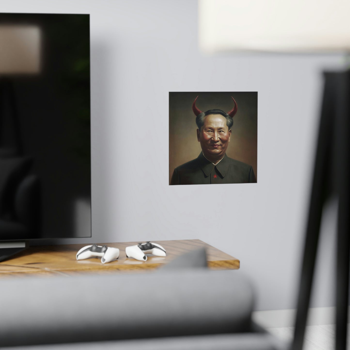 Portrait of The Great Leader Matte Paper Poster