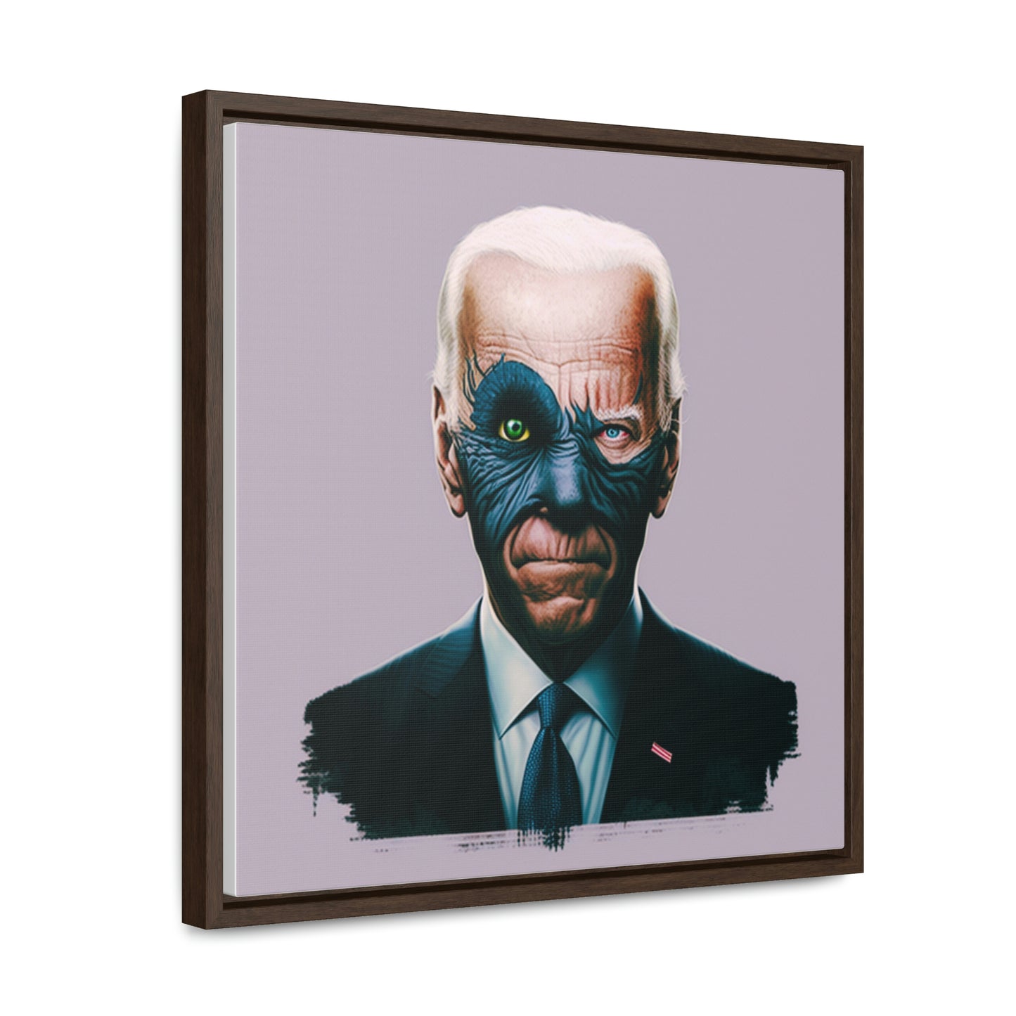 Joe Biden's Presidential Portrait Gallery Canvas Wraps, Square Frame