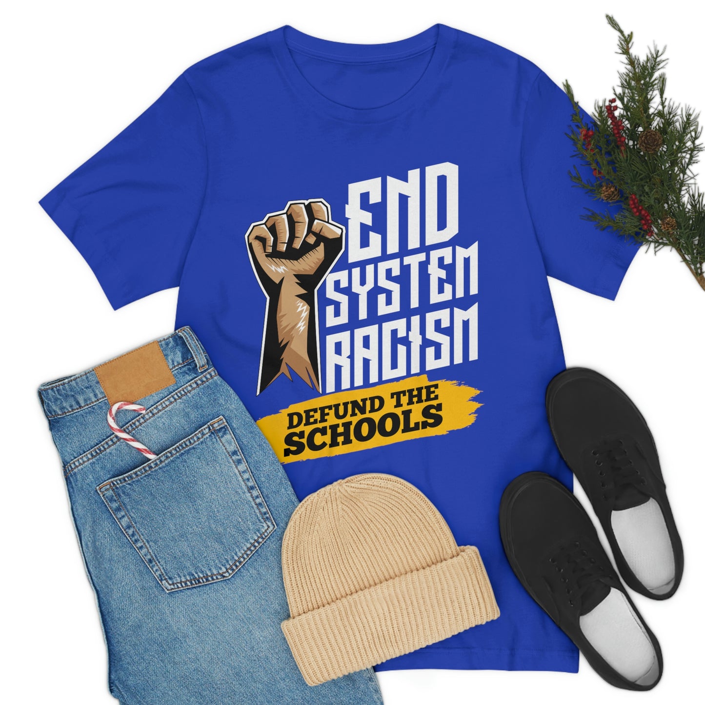 End Systemic Racism Unisex Jersey Short Sleeve Tee