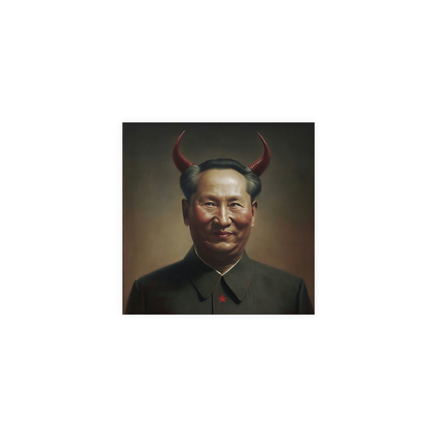 Portrait of The Great Leader Matte Paper Poster