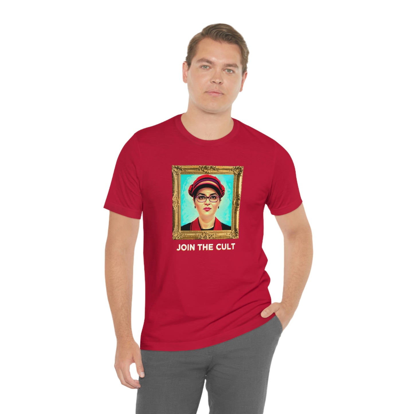 Socialism Saturday Join The Cult Unisex Jersey Short Sleeve Tee
