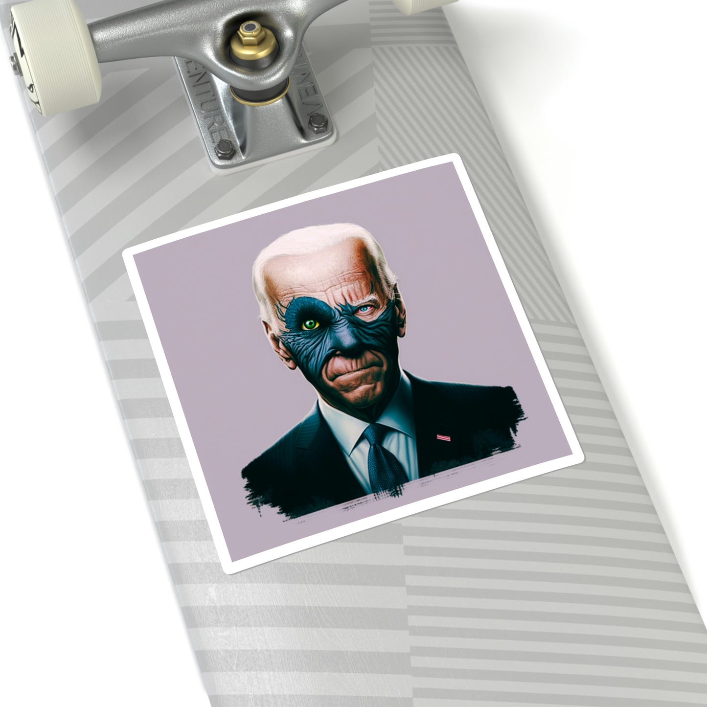 Joe Biden's Presidential Portrait Square Stickers