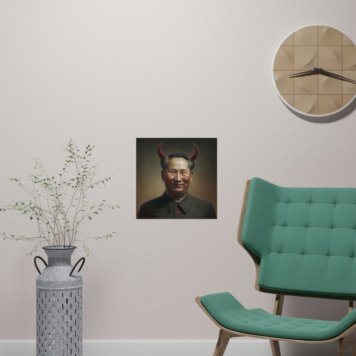 Portrait of The Great Leader Matte Paper Poster