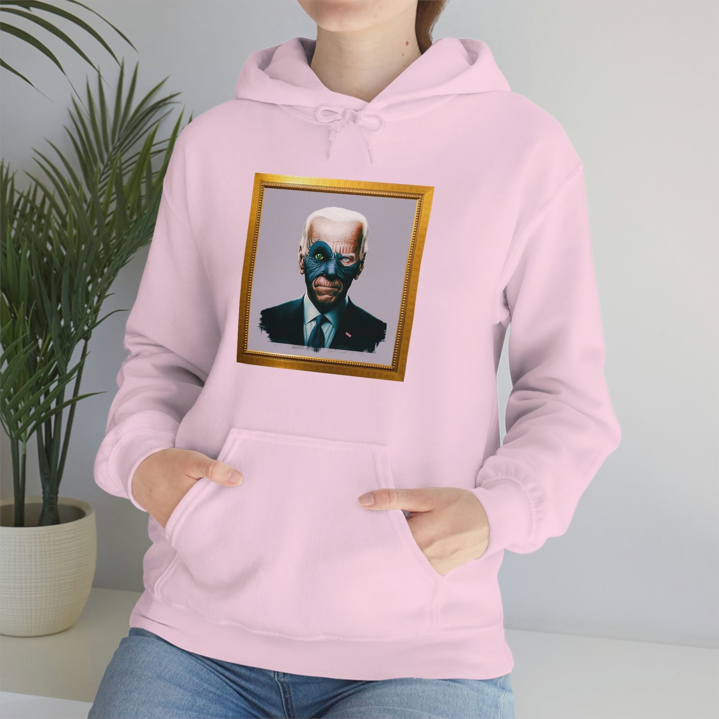 Joe Biden's Presidential Portrait Unisex Heavy Blend™ Hooded Sweatshirt