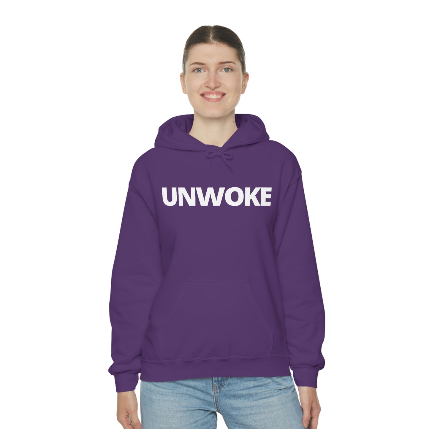 UNWOKE Unisex Heavy Blend™ Hooded Sweatshirt