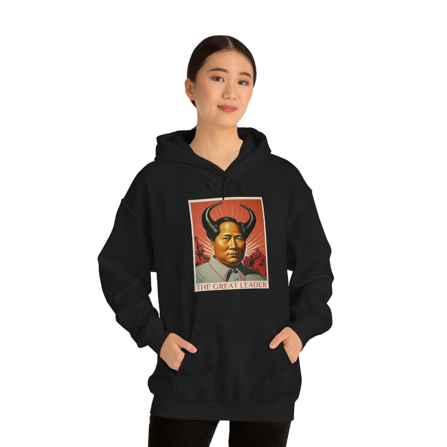 The Great Leader Unisex Heavy Blend™ Hooded Sweatshirt
