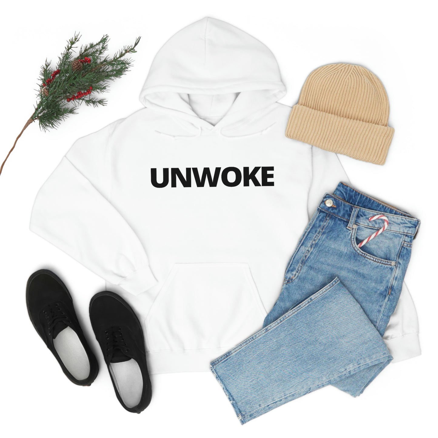 UNWOKE Unisex Heavy Blend™ Hooded Sweatshirt