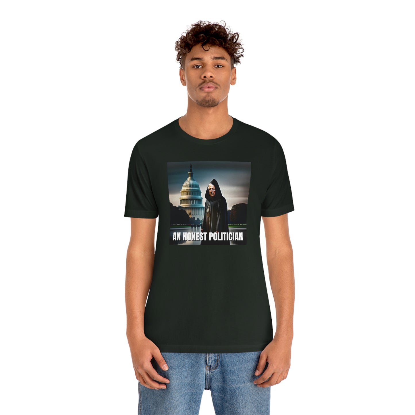 An Honest Politician Unisex Jersey Short Sleeve Tee