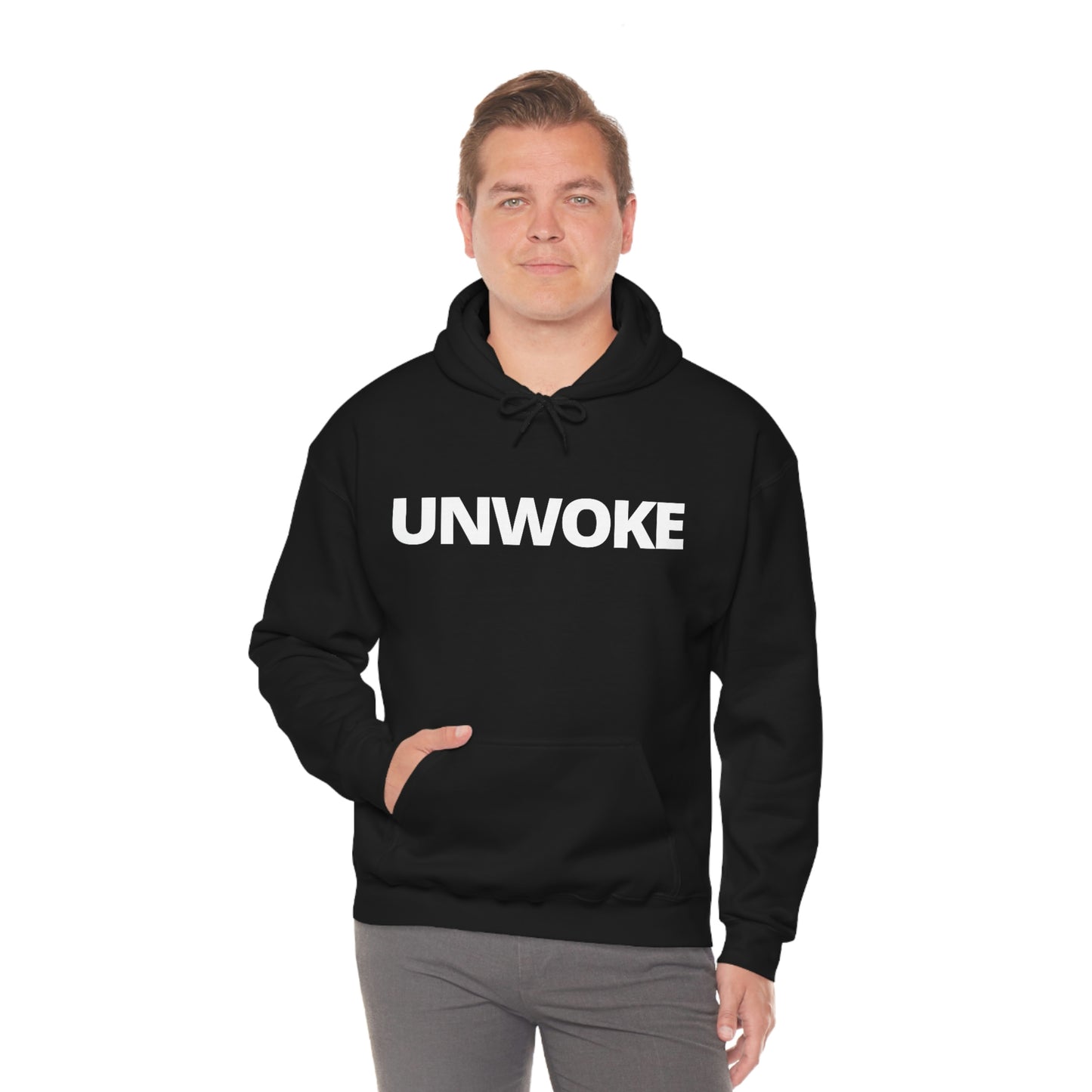UNWOKE Unisex Heavy Blend™ Hooded Sweatshirt