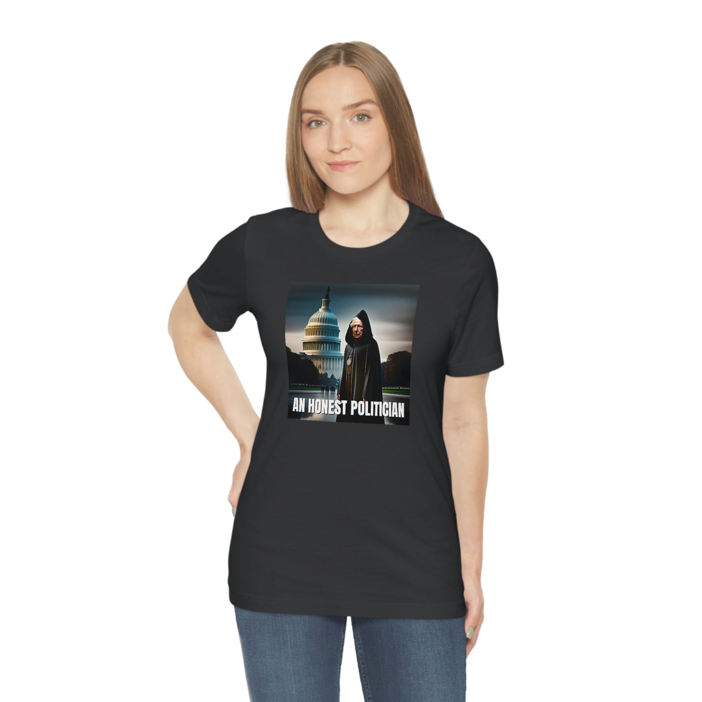 An Honest Politician Unisex Jersey Short Sleeve Tee