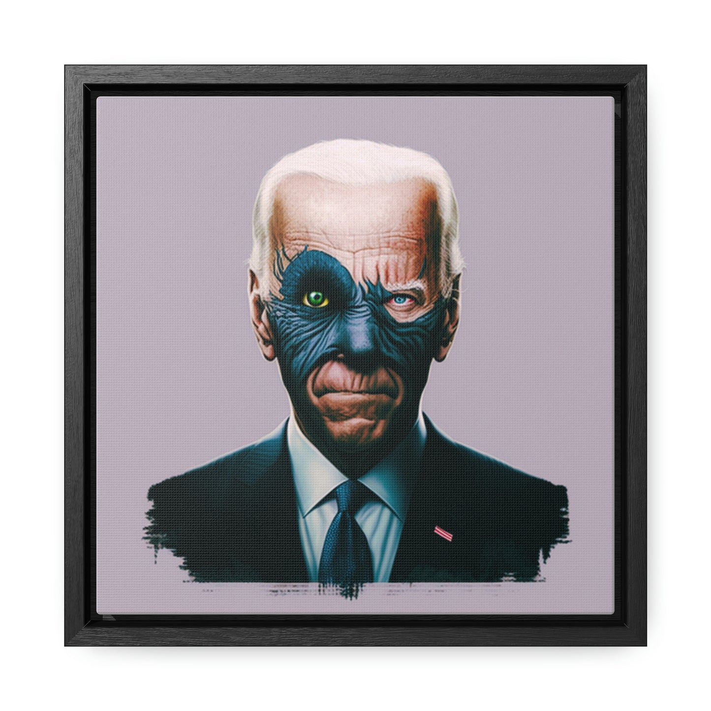 Joe Biden's Presidential Portrait Gallery Canvas Wraps, Square Frame