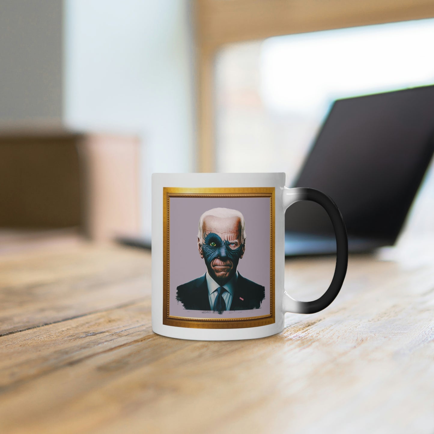 Joe Biden's Presidential Portrait Color Changing Mug