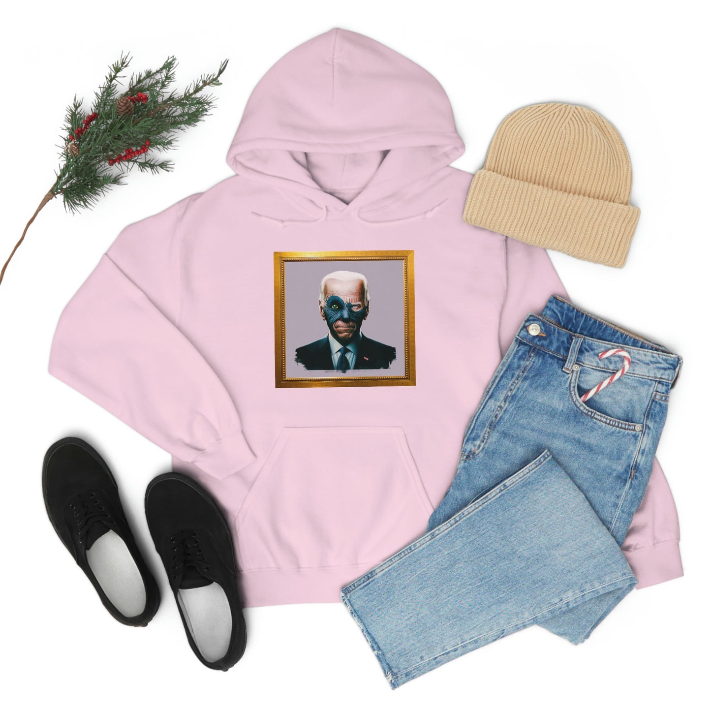 Joe Biden's Presidential Portrait Unisex Heavy Blend™ Hooded Sweatshirt