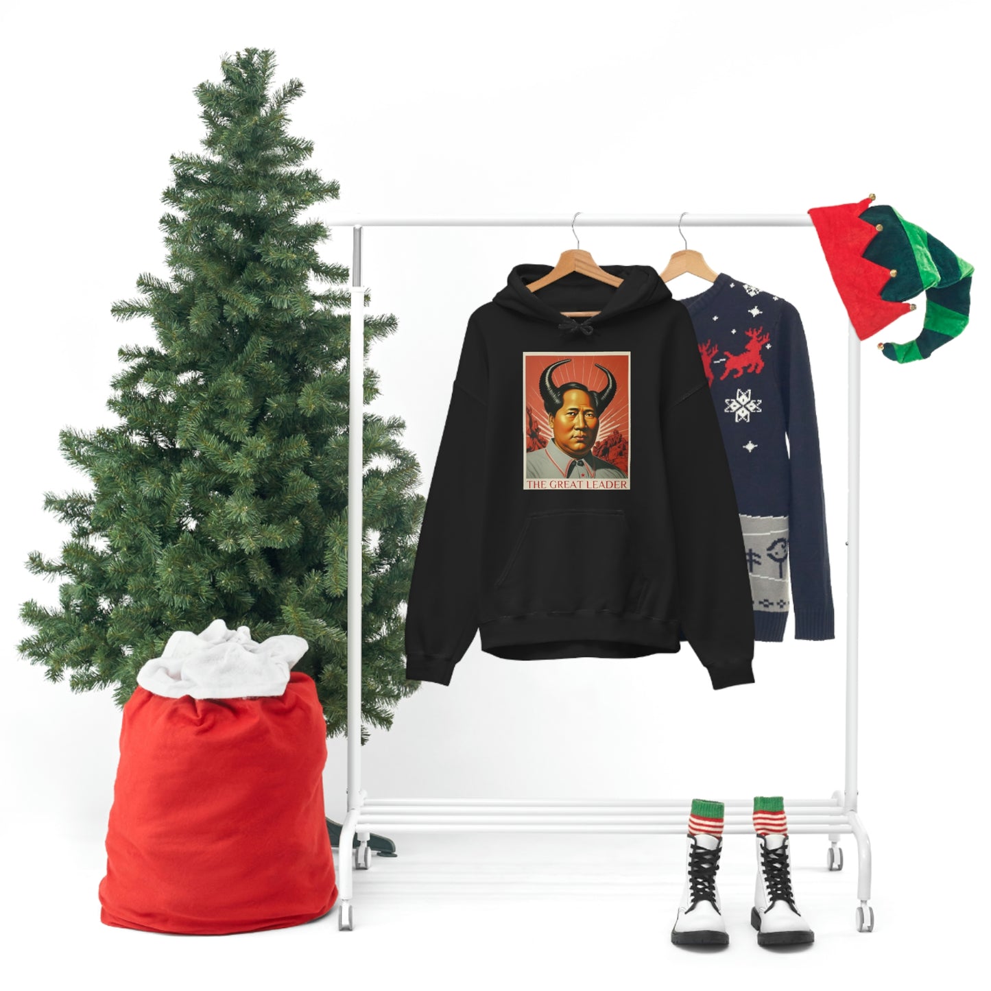 The Great Leader Unisex Heavy Blend™ Hooded Sweatshirt