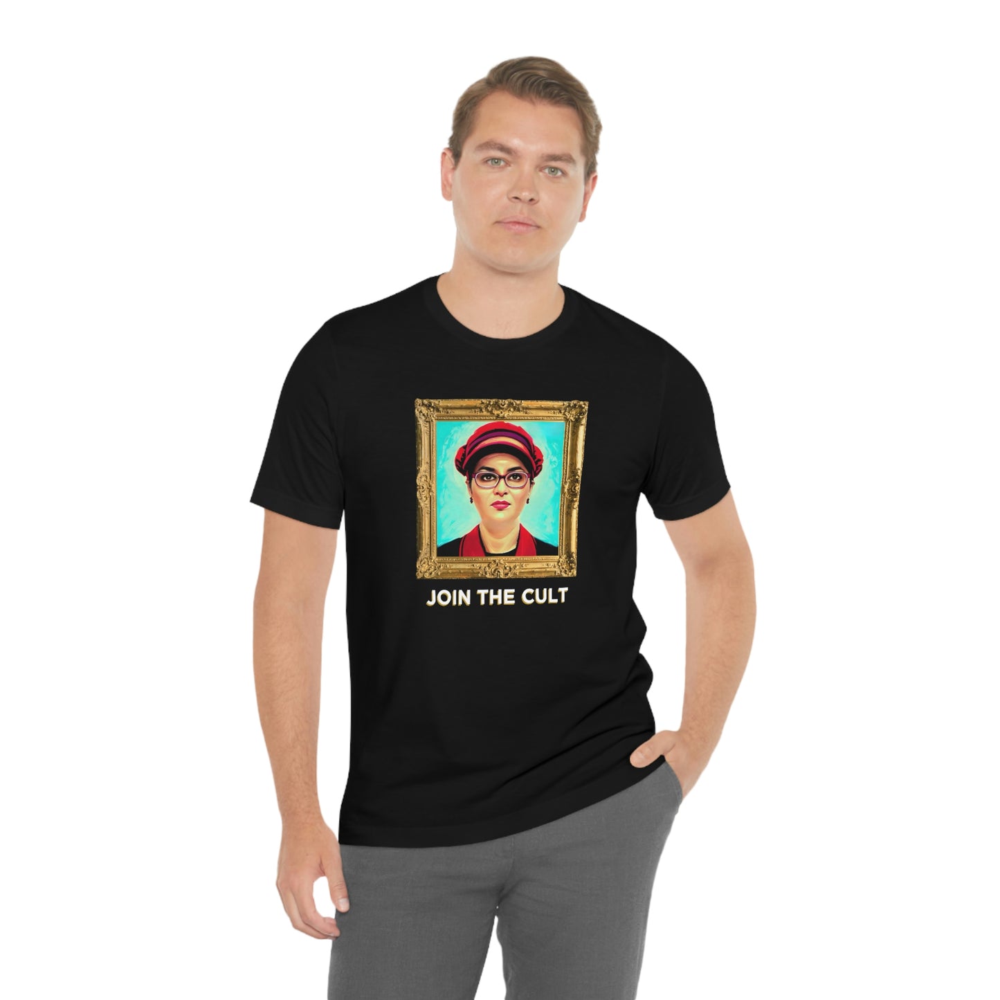 Socialism Saturday Join The Cult Unisex Jersey Short Sleeve Tee