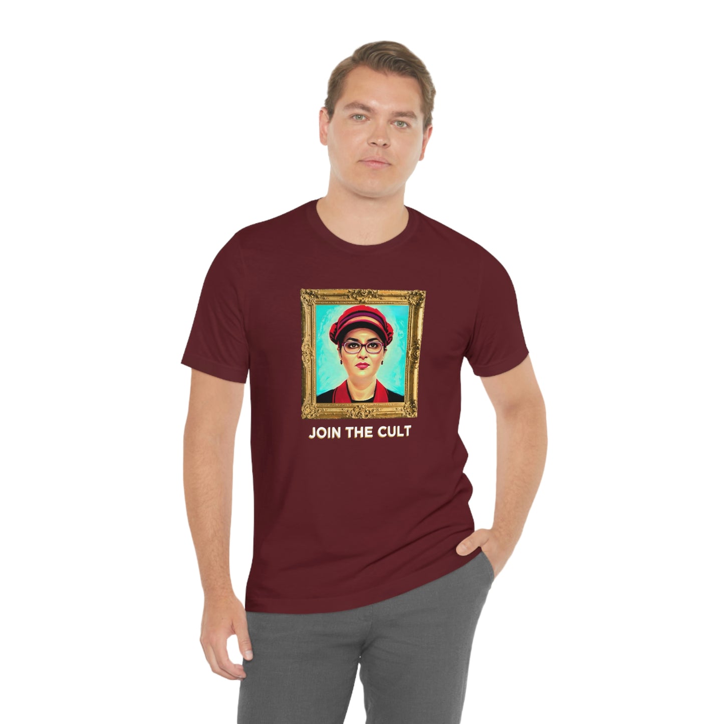Socialism Saturday Join The Cult Unisex Jersey Short Sleeve Tee