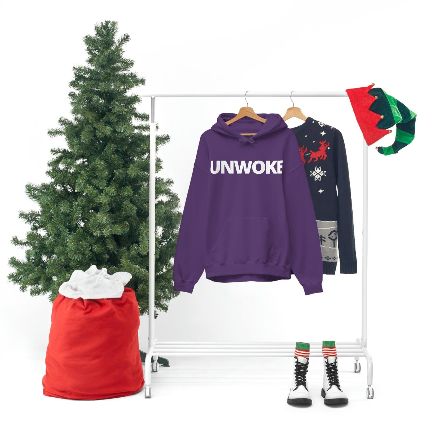 UNWOKE Unisex Heavy Blend™ Hooded Sweatshirt