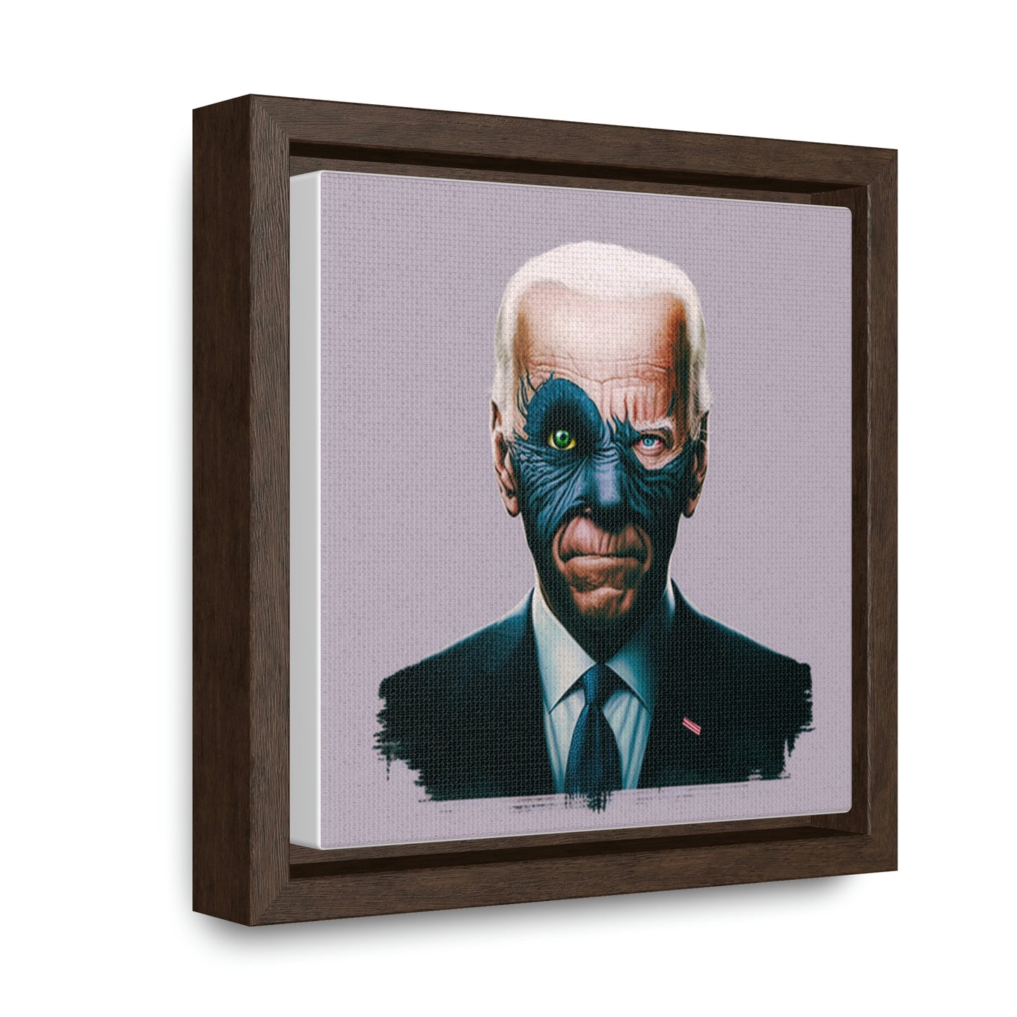 Joe Biden's Presidential Portrait Gallery Canvas Wraps, Square Frame
