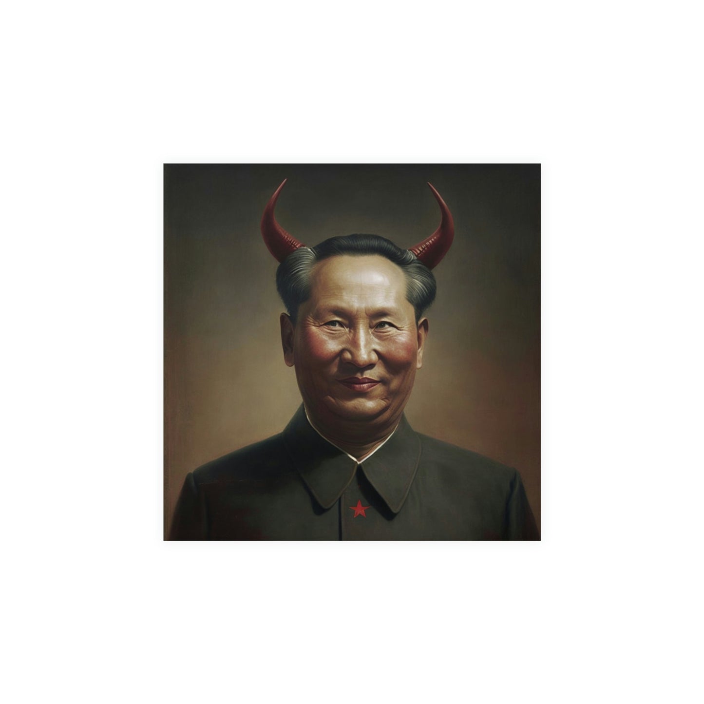 Portrait of The Great Leader Matte Paper Poster