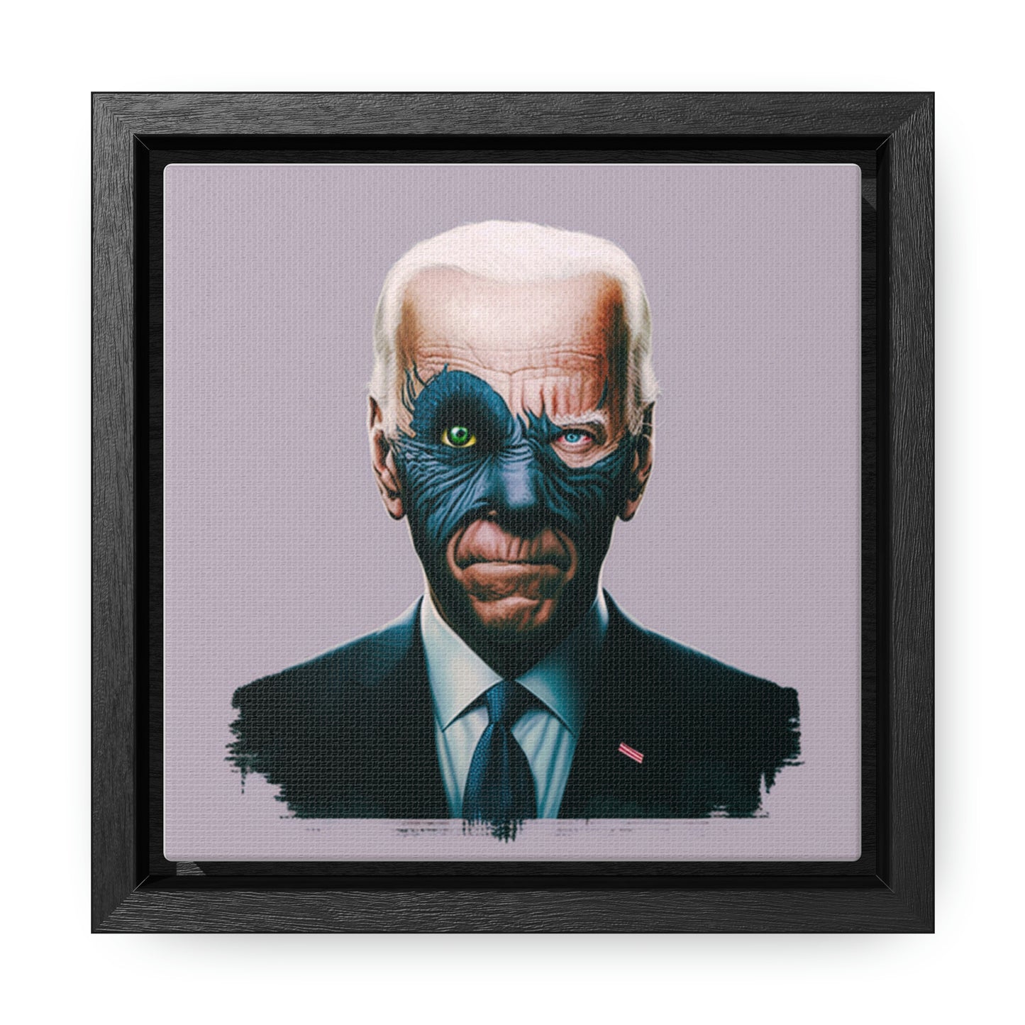 Joe Biden's Presidential Portrait Gallery Canvas Wraps, Square Frame