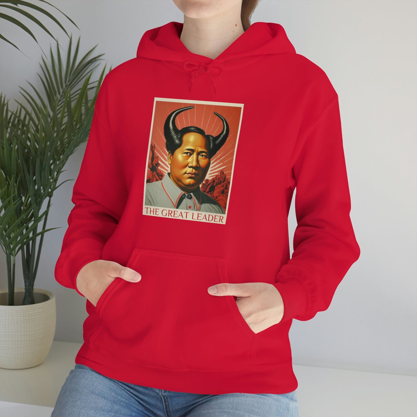 The Great Leader Unisex Heavy Blend™ Hooded Sweatshirt