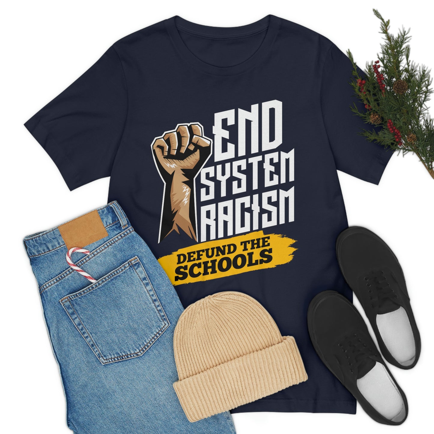 End Systemic Racism Unisex Jersey Short Sleeve Tee