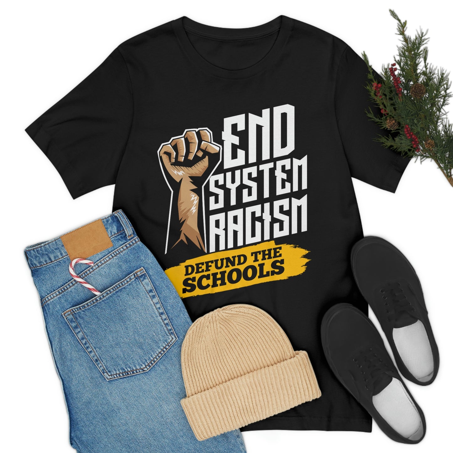 End Systemic Racism Unisex Jersey Short Sleeve Tee