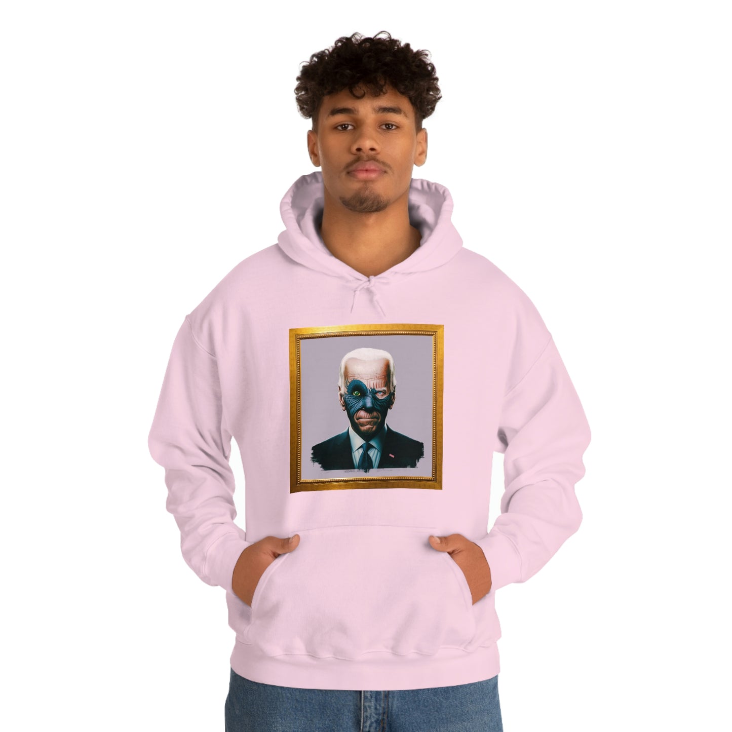 Joe Biden's Presidential Portrait Unisex Heavy Blend™ Hooded Sweatshirt