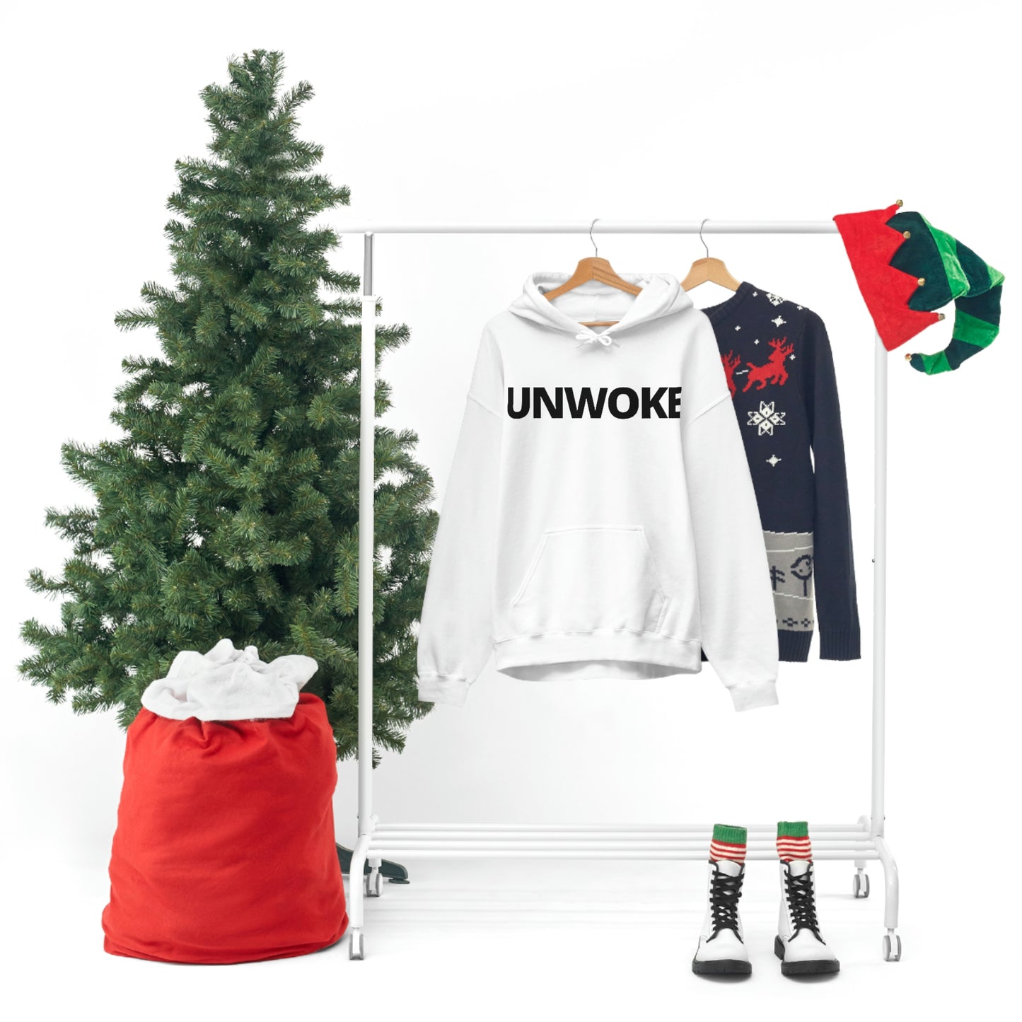 UNWOKE Unisex Heavy Blend™ Hooded Sweatshirt