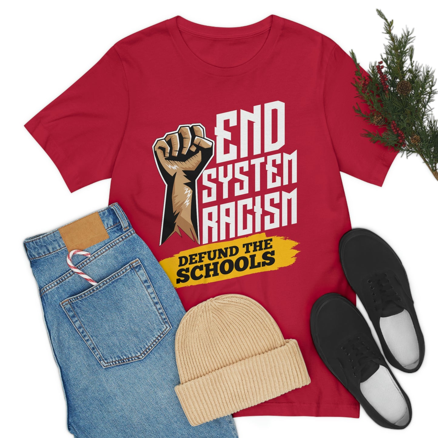 End Systemic Racism Unisex Jersey Short Sleeve Tee