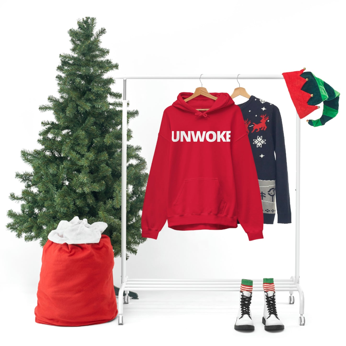 UNWOKE Unisex Heavy Blend™ Hooded Sweatshirt