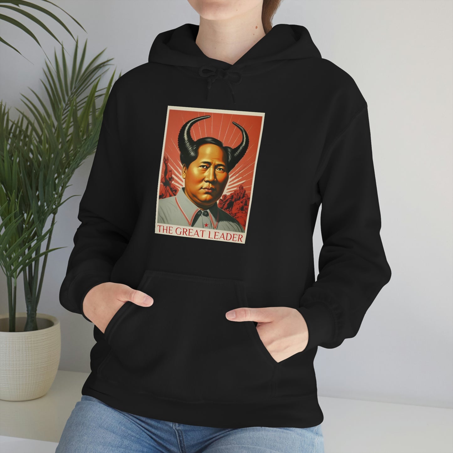 The Great Leader Unisex Heavy Blend™ Hooded Sweatshirt