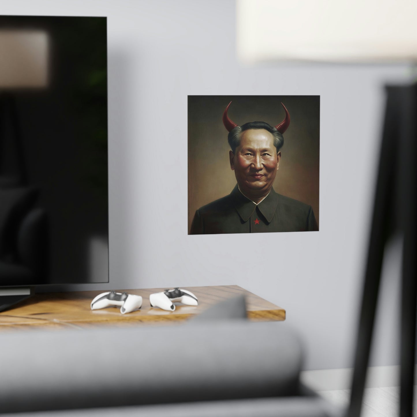 Portrait of The Great Leader Matte Paper Poster