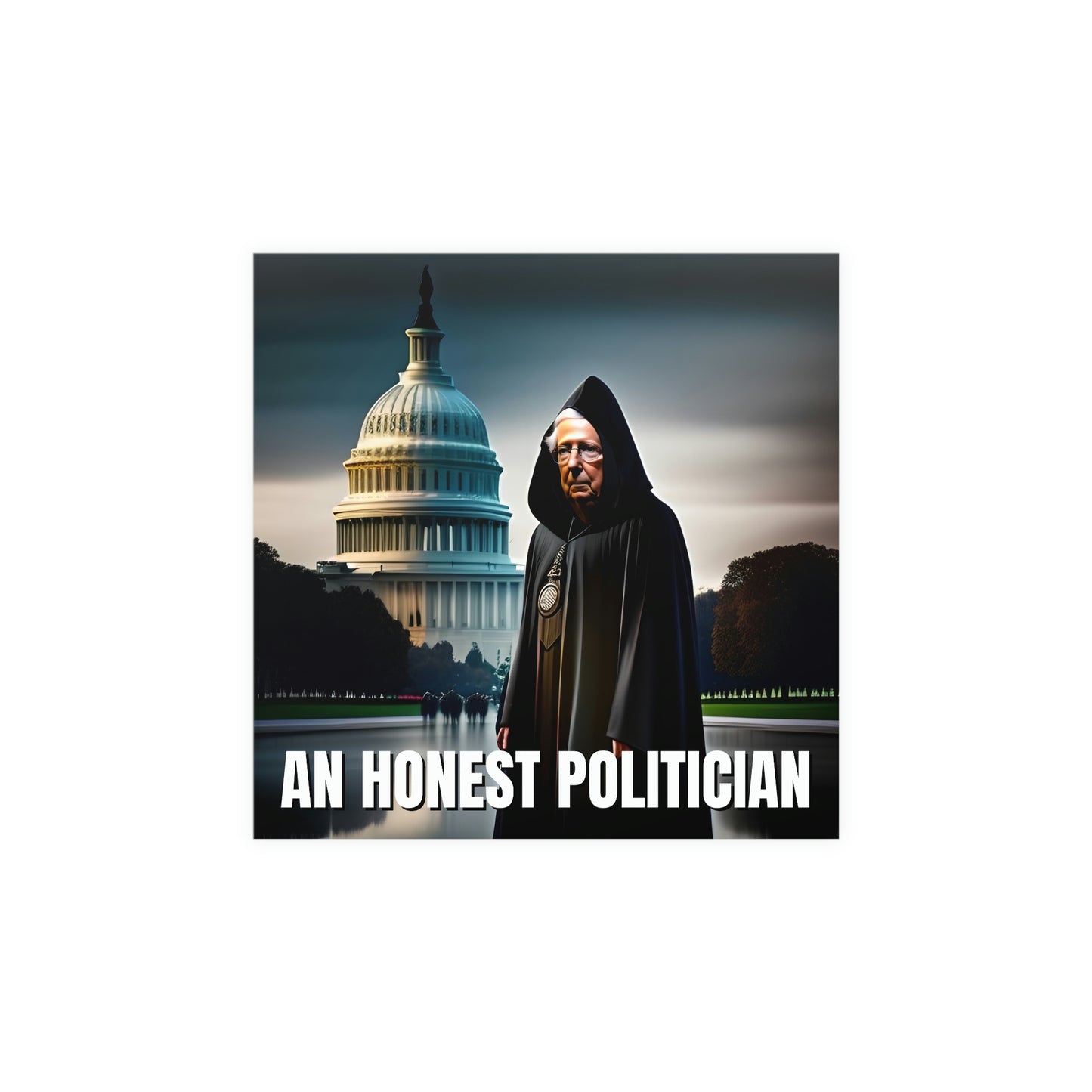 An Honest Politician Matte Paper Poster