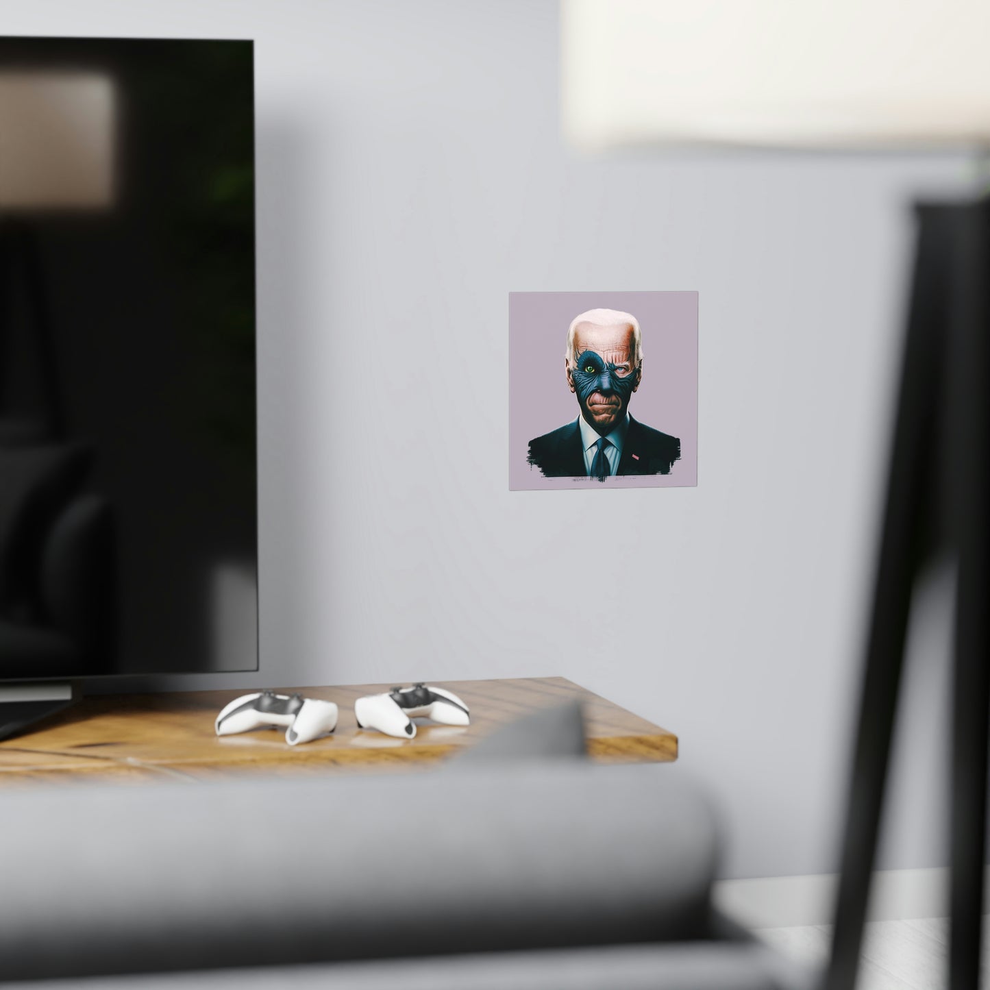 Joe Biden's Presidential Portrait Matte Paper Poster