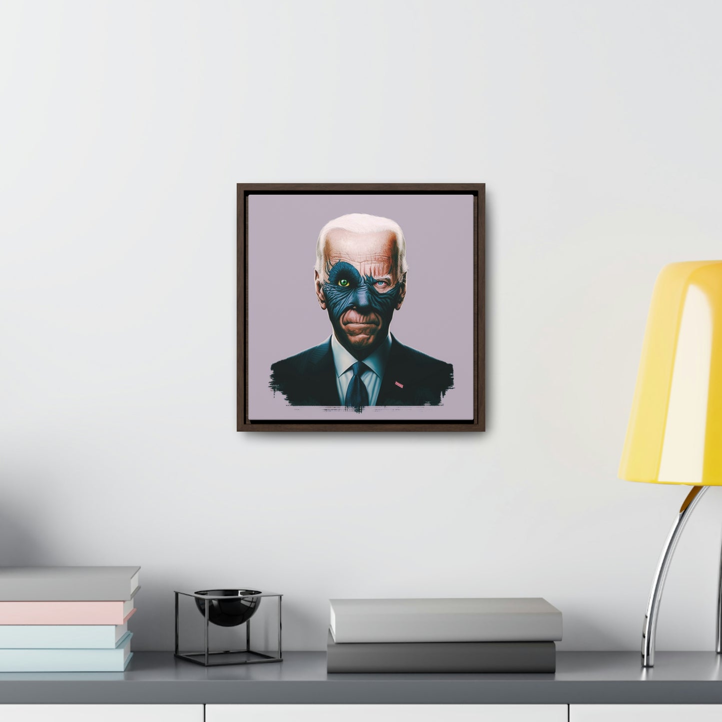 Joe Biden's Presidential Portrait Gallery Canvas Wraps, Square Frame