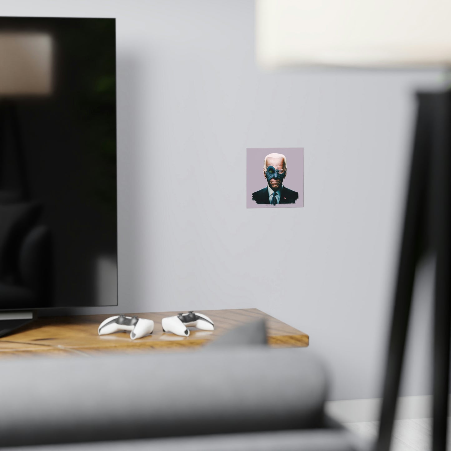 Joe Biden's Presidential Portrait Matte Paper Poster