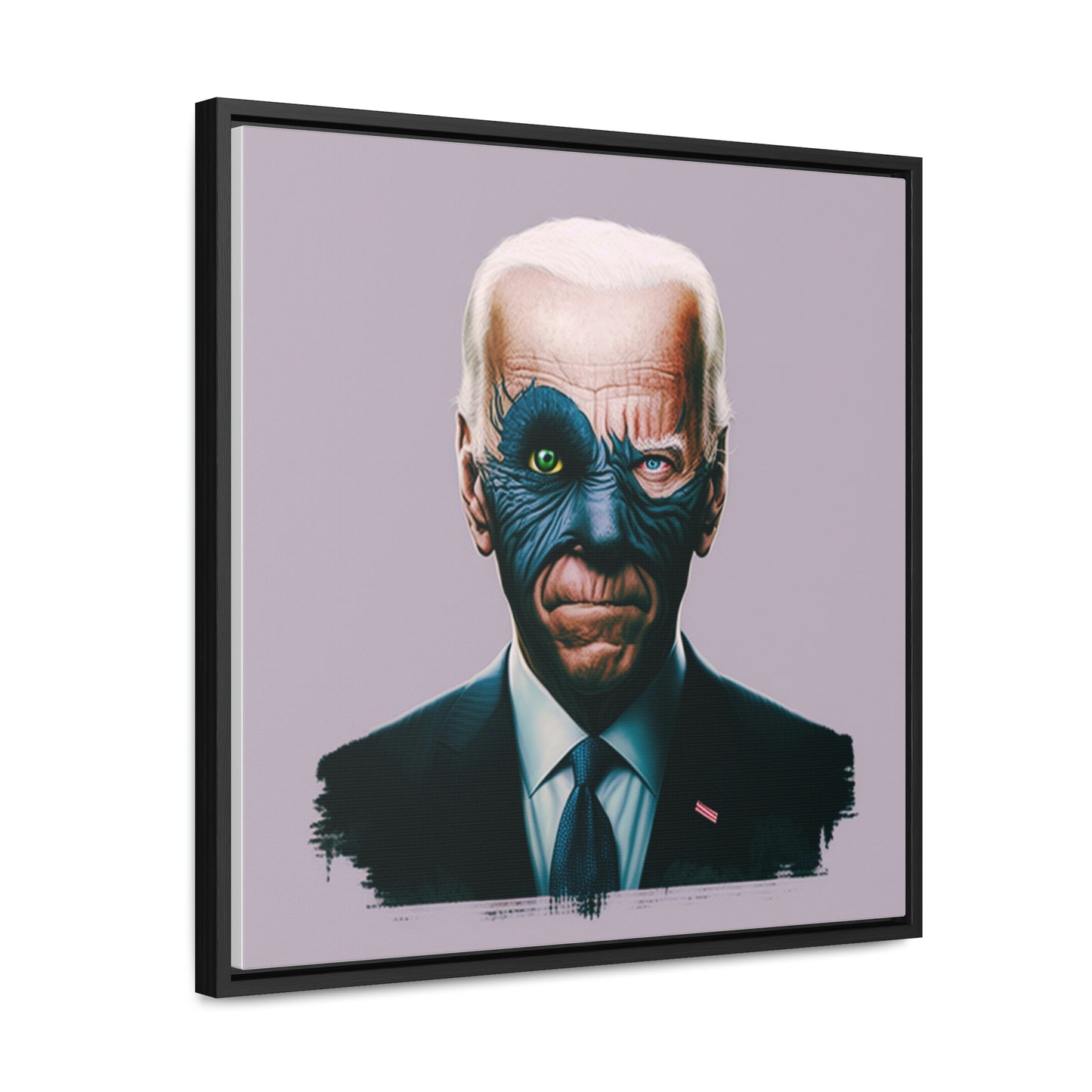 Joe Biden's Presidential Portrait Gallery Canvas Wraps, Square Frame