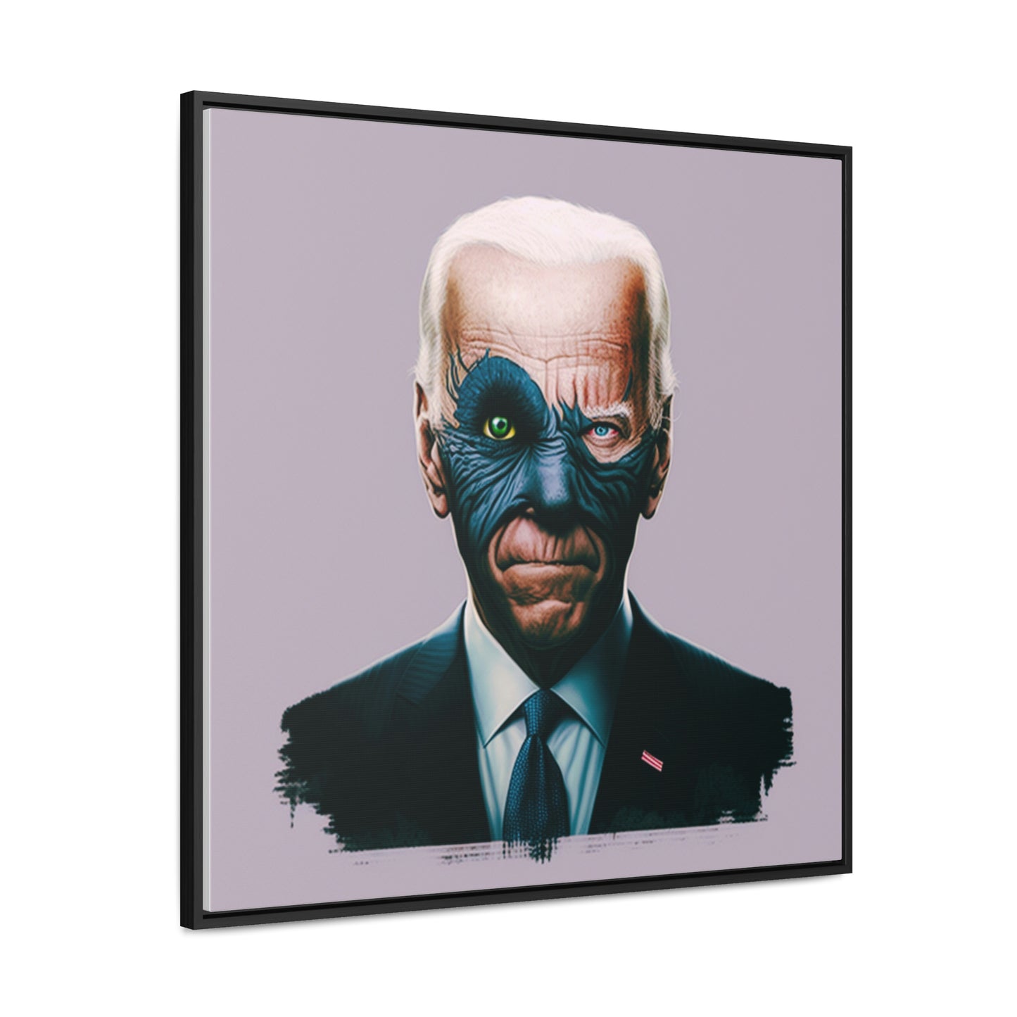 Joe Biden's Presidential Portrait Gallery Canvas Wraps, Square Frame