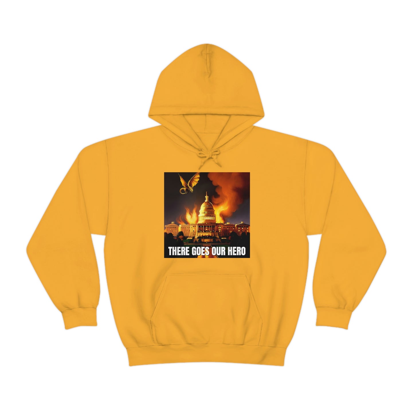 There Goes Our Hero Unisex Heavy Blend™ Hooded Sweatshirt