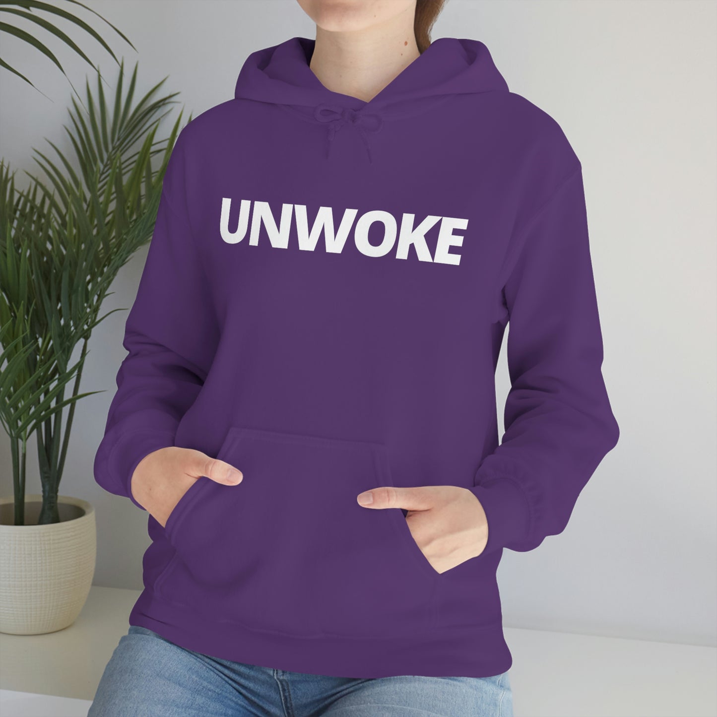UNWOKE Unisex Heavy Blend™ Hooded Sweatshirt