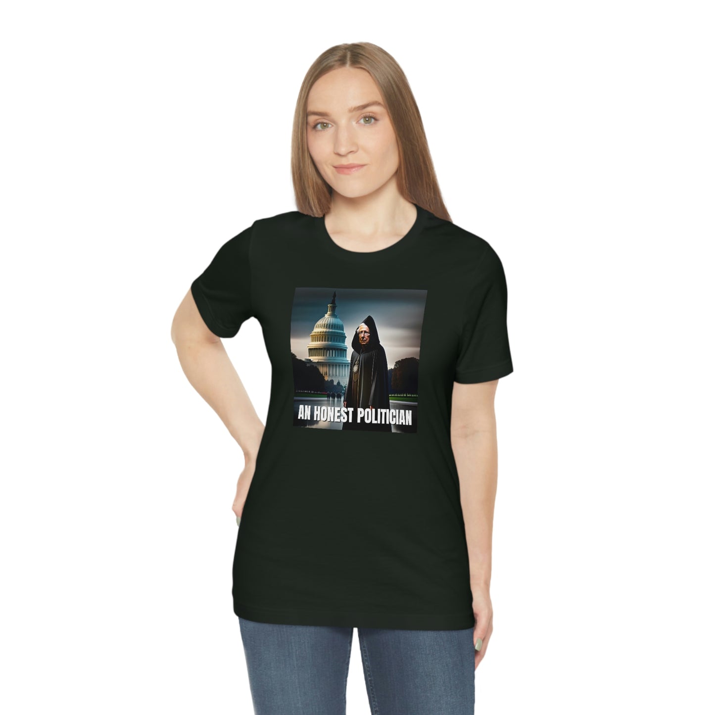 An Honest Politician Unisex Jersey Short Sleeve Tee