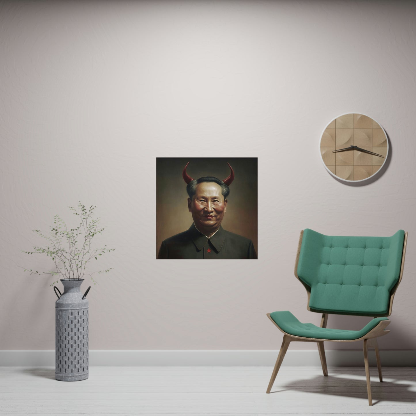 Portrait of The Great Leader Matte Paper Poster