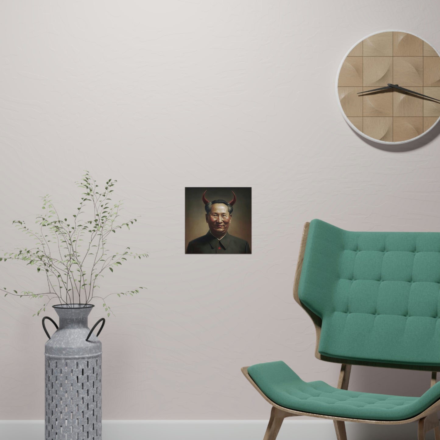 Portrait of The Great Leader Matte Paper Poster