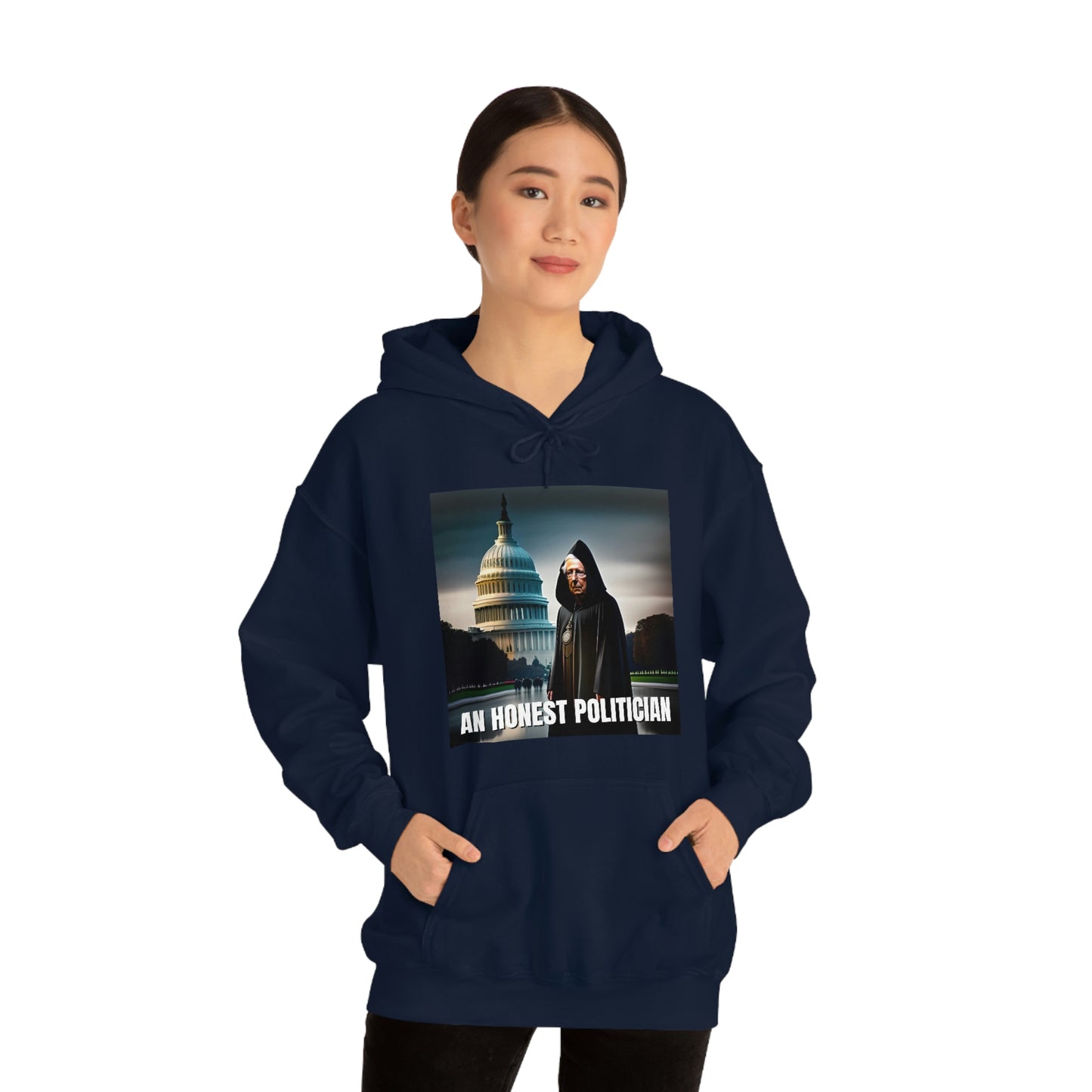 An Honest Politician Unisex Heavy Blend™ Hooded Sweatshirt