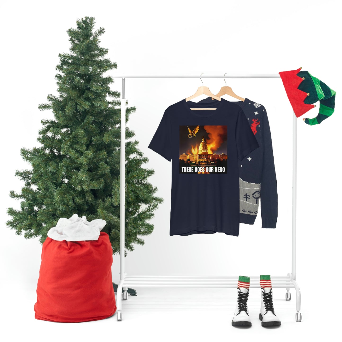 There Goes Our Hero Unisex Jersey Short Sleeve Tee
