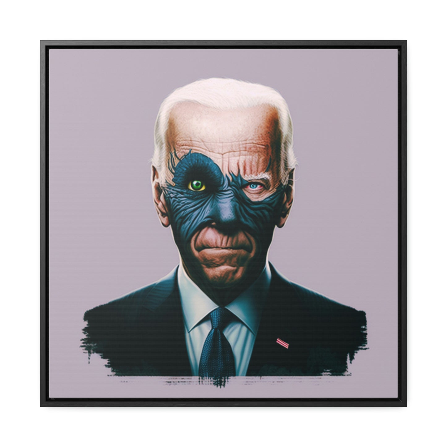 Joe Biden's Presidential Portrait Gallery Canvas Wraps, Square Frame