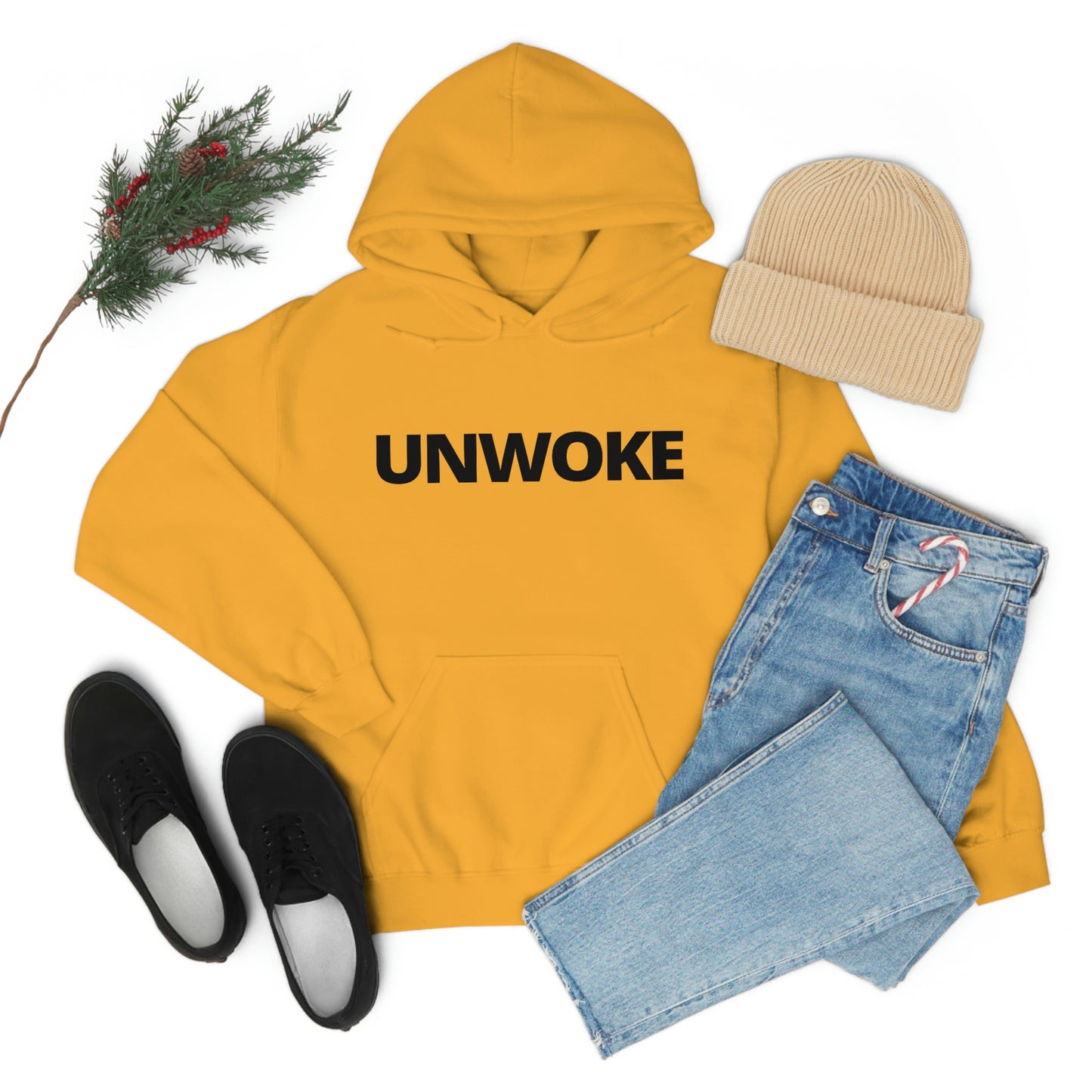 UNWOKE Unisex Heavy Blend™ Hooded Sweatshirt