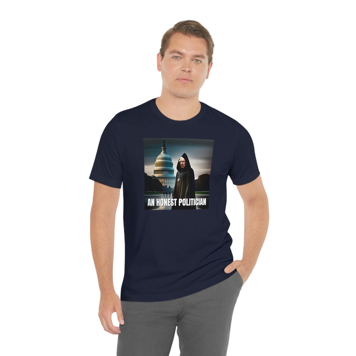 An Honest Politician Unisex Jersey Short Sleeve Tee