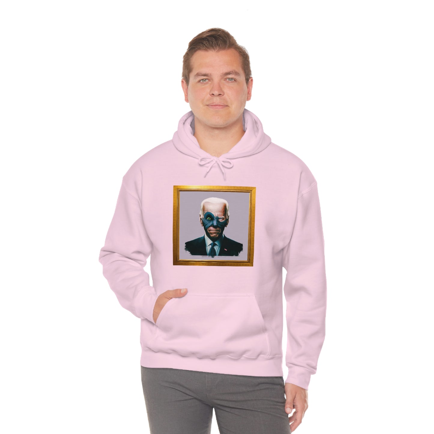 Joe Biden's Presidential Portrait Unisex Heavy Blend™ Hooded Sweatshirt